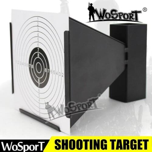 Airsoft Paintball Archery Shooting Target Metal Steel Training Plate Bead Collected Tactical Target