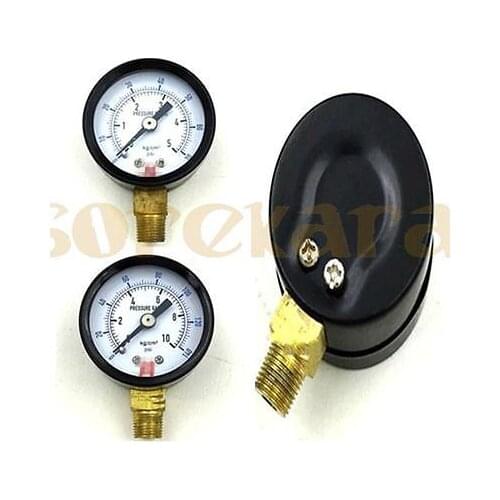40mm G1/8" 0-70/140 PSI Air Compressor Pressure Gauge Face Radial Mount Pneumatic