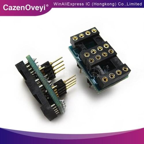 1pcs/lot Gilded seat single op amp IC DIP switch seat dual op amp suitable for OPA627 AD797 OPA604 In Stock