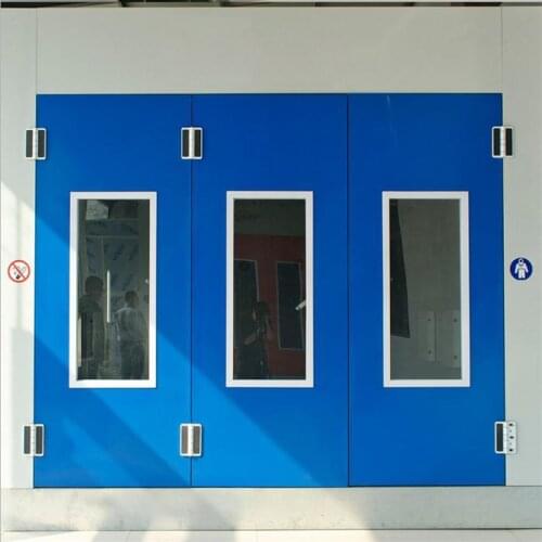 CE Certification High Quality Car Spray Booth Electric Heating Type Have in Stock