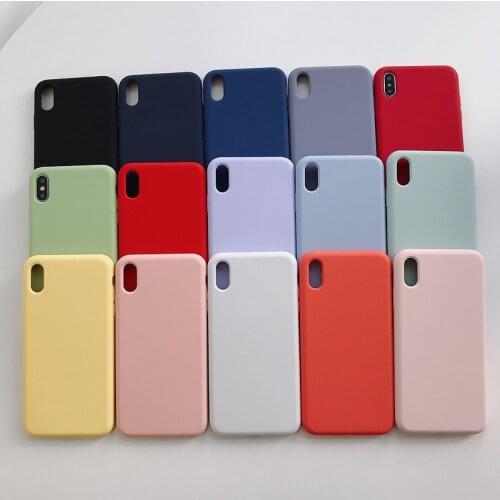 Silicone Solid Color Phone Case For Huawei Nova 7i 5i 3i 2i 2S 2 PLUS Soft Cover Candy Color Huawei NOVA YOUNG 5 6 7 PRO Lite