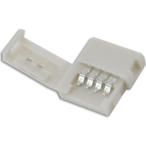 10pcs 10mm (SMD5050) Gapless RGB LED Light Strip Connector - Gapless Strip to Strip - RGB Multicolor Ten Pack