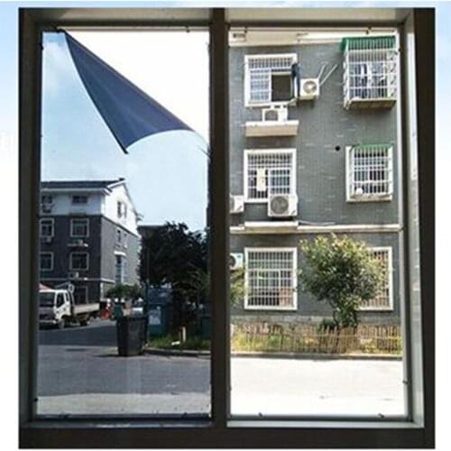 Window FilmMirror Reflective Window Film One Way Vision Solar Window Tint Vinyl Glass Self Adhesive Control Film Privacy Sticker