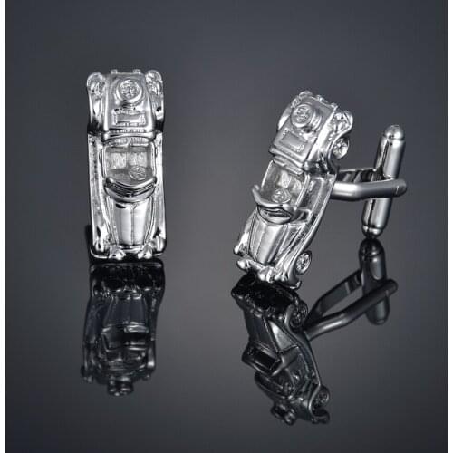 High quality small bridge car Cufflinks French sports car long sleeve shirt sleeve nail shirt accessories Cufflinks