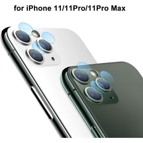 Tempered Glass Dust-Proof Back Camera Lens Protective Film for iPhone 11 Pro Max