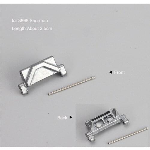 2pcs/set Metal Track Section Spare Section Bolt for 1/16 Henglong 3818 3889 3898 3879 3838 3888 RC Tank Model Upgrade Parts