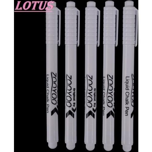 White liquid chalk pen blackboard marker pen Erasable ink pen for blackboard window 13.5cm 3pcs