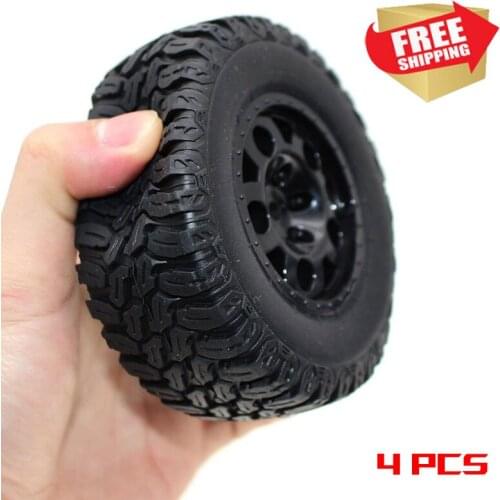 Radio control car RC 1/10 10SC SC-A10 tires wheel hub 4pcs short course option upgrade parts