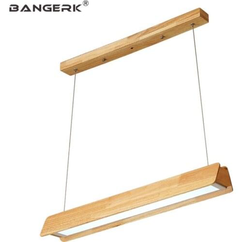 Japanese Style Wood Pendant Lamp LED Modern Nordic Design Loft Hanging Lights Pendant Lighting Home Decor Light Fixtures