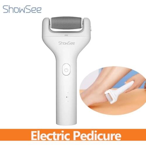 Xiaomi Showsee Electric Pedicure Callus Dead Skin Cuticle Remover Foot File Grinder SPA Care Tool Waterproof Foot Trimmer