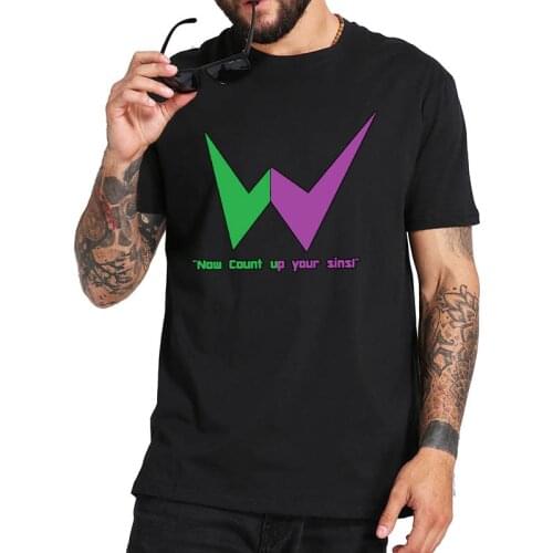 Kamen Rider W T-Shirt Count Up Your Sins Tshirt 100% Cotton High Quality Streetwear Tee Tops