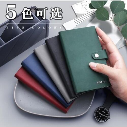 Small A7 Small Notebook A6 Portable Portable Note Book with Pen Pocket Note Record Small