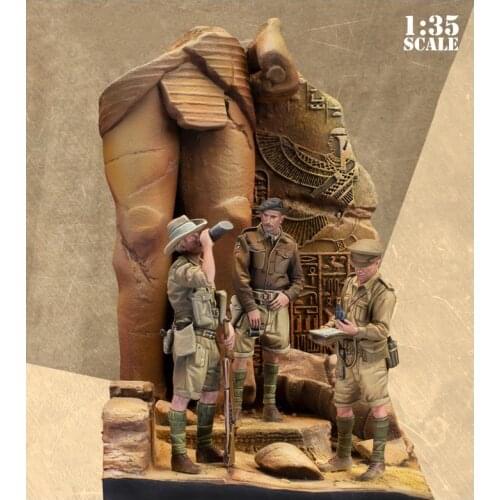 1/35 Resin Model Figure GK , With scenes , Unassembled and unpainted kit