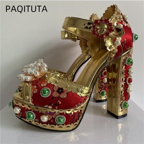 PAQITUTA Wedding Shoes For The Bride