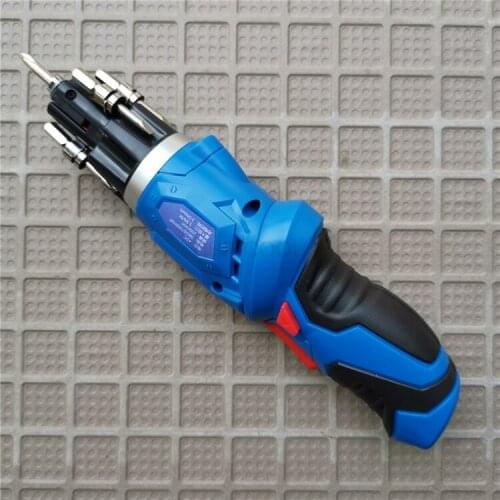 Rechargeable electric screwdriver, multi-function screwdriver set, lithium battery, high torque with led lighting, 47 sets