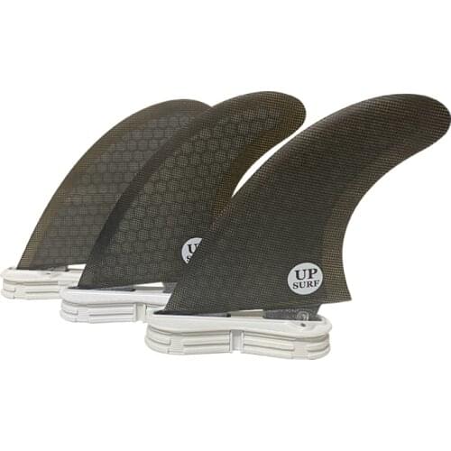 Surf Fins Double Tabs 2 M Size S/L Surfboard Honeycomb Fins Tri fin set Double Tabs,2 fin Fibreglass