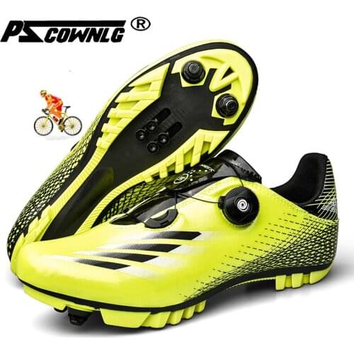 Professional Self-Locking Cycling Shoes Outdoor Breathable MTB Bicycle Shoes Anti-Skid Sneakers Racing Road Bike SPD Cleat Shoes