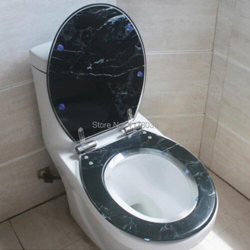 A variety of styles European style fashion Universal buffer Resin toilet seat lid,Color Slow-Close Thicken toilet seats,J18006