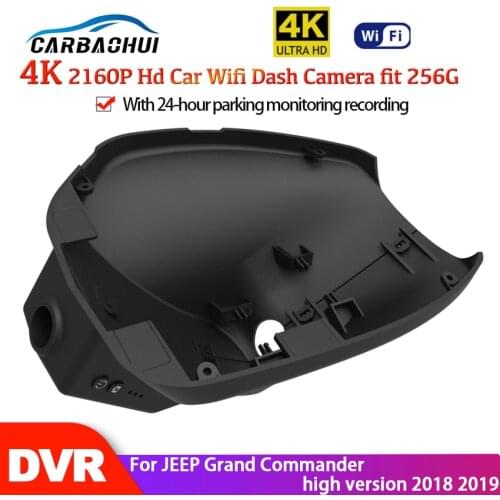 4K Hidden Car DVR Wifi Video Recorder Dash Cam Camera high quality Full hd 2160P For JEEP Grand Commander high version 2018 2019