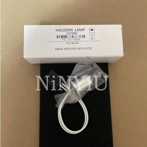 Compatible For Hitachi 727-0536 12V50W Lamp Bulb ROCHE 12V50W C701 C702 C711 C311 C6000 C501 Biochemical Analyzer Light Bulb