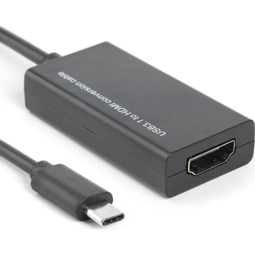 USB 3.1 Type C to HDMI-compatible Female Adapter Converter for MHL Android Cellphone Tablet USB-C to HDMI Adapter Converter