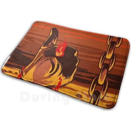 Going Out In Style - Terminator Thumbs Up Soft Non-Slip Mat Rug Carpet Cushion Terminator Thumbs Up Movie Film Hollywood