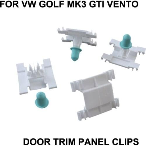 X10 PLASTIC CLIPS FOR VW GOLF MK3 GTI VENTO DOOR TRIM CLIPS EXTERIOR MOULDING VR6 1H0853585B