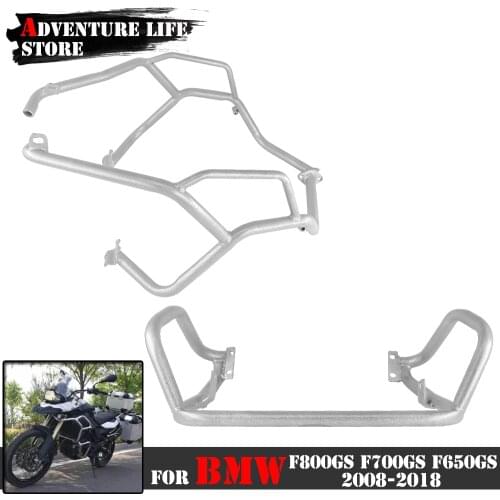 Motorcycle Engine Bumper Guard Crash Bars Protector For BMW F800GS F700GS F650GS Upper Lower Frame Protection F 800GS 700 GS 650