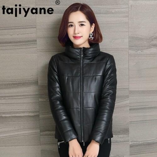 Jacket Leather Real Women 2021 Sheepskin Coat 3xl Winter Jacket Women Short Down Jackets Womens Fur Coat 1701 WPY422