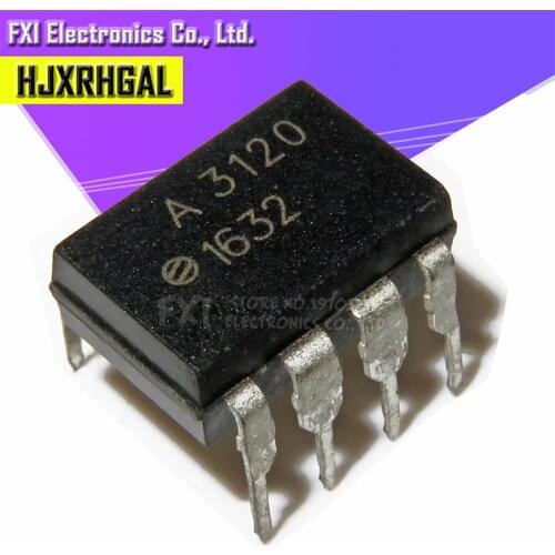 10PCS HCPL3120 HCPL-3120 DIP8 DIP A3120 new original
