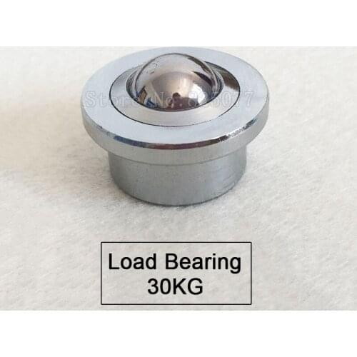 10PCS Universal Ball Wheels transfer Omni Wheel Bull Eye Bearing Ball Casters Wheels Pulleys Runners Load 30KG/PCS