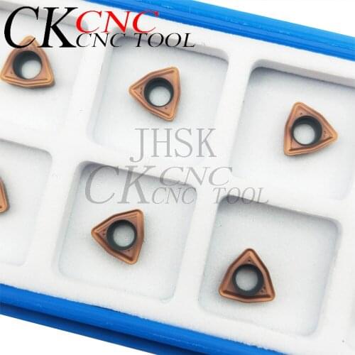 10pcs WCMT030208 ZM1025 Carbide Cutting Inserts for U Drill boring drill cnc turning cnc lathe tools Drills Lathe CNC WCMT030208