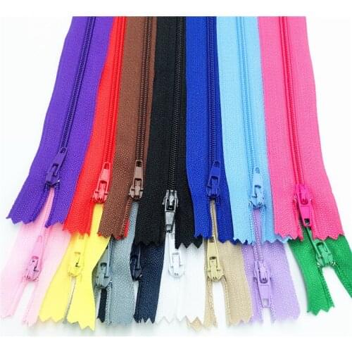 100pcs (6nch) 15CM 3# Closed Nylon Coil Zippers Tailor Sewing Craft