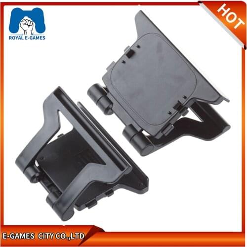 2pcs/lot TV Clip Clamp Adjustable Mount Mounting Stand Holder for Microsoft Xbox 360 Kinect Sensor