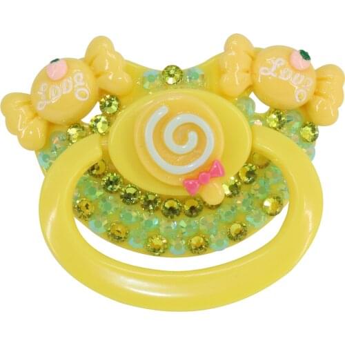 2021 ABDL Adult baby Ddlg pacifier girl custom text silicone soft nipple adult large size pacifier BAP free small space dad
