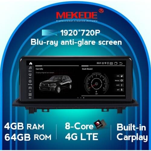 2021 top!android 10.0 car Car multimedia Player for BMW X1 F48 2016-2017 NBT with gps navigation carplay DSP 1920X720 screen