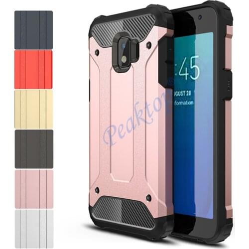 Bumper Case for Samsung Galaxy J2 Core J2 Pure Hybrid Shockproof Armor Back Cover J260 SM-J260F/DS SM-J260T1 Fitted Phone Cases