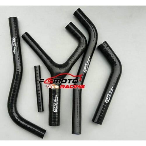 BLACK Silicone radiator hose for HONDA CR250 CR 250 1983 83 YEAR