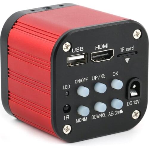 HD 4K SONY IMX337 1080P USB HDMI C Mount Electronic Digital Industrial PCB Repair Soldering Video Microscope Camera