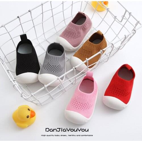Kid Baby First Walkers Shoes Breathable Infant Toddler Shoes Girls Boy Casual Mesh Shoes Soft Bottom Comfortable Non-slip Shoes