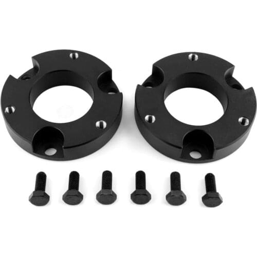 2pcs Car Front Leveling Lift Kit Metal Black for Toyota Tacoma 4Runner 2WD/4WD FJ Cruiser 4WD 2003-2019