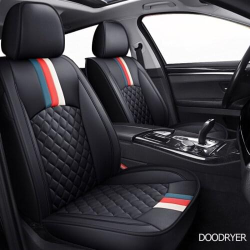 DOODRYER leather car seat cover For suzuki baleno celerio liana ignis grand vitara swift 2008 wagon car accessories seat covers