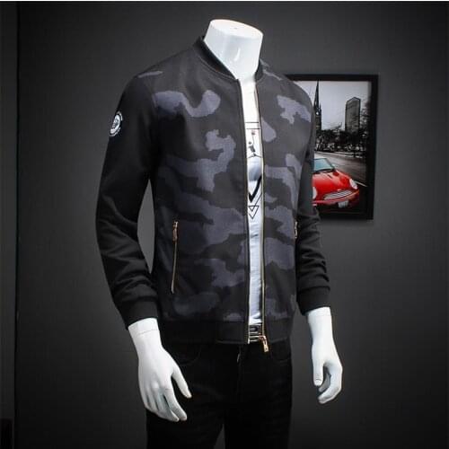 8XL 7XL 6XL 5XL New Arrival Spring Mens Jackets Solid Fashion Coats Male Casual Slim Stand Collar Jacket Men Outerdoor Overcoat