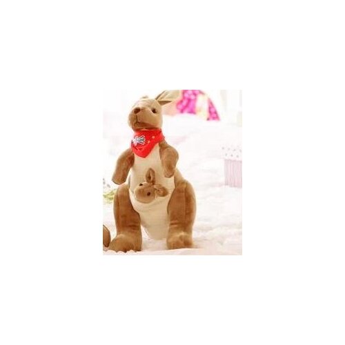 Soft plush toy cute kangaroo about 35cm toy Christmas birthday gift ,d1133