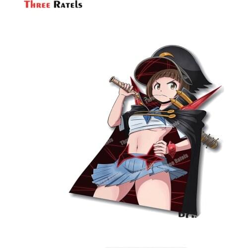 Three Ratels D3 Mako Car Stickes And Decals For Girls Vinyl Material Waterproof Property