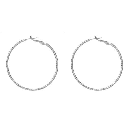 New Fashion Jewelry Earrings Exaggerated Big Circle Simple Design Classic Fashion Thin Circle Earrings Womens Wholesale