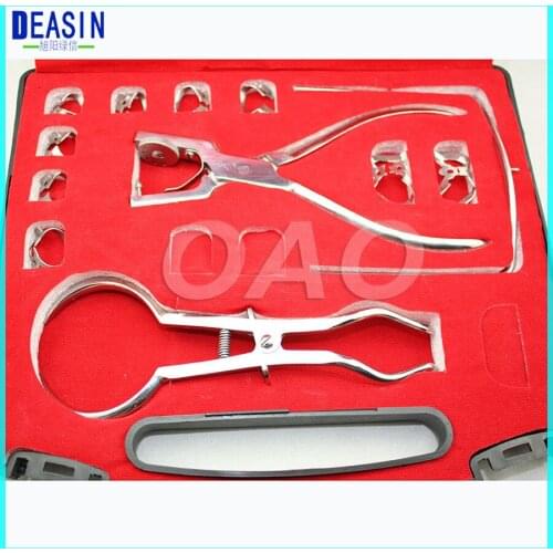 Teeth Care Dental Dam Perforator Dental Dam Hole Puncher Dental Rubber Dam Puncher For Dental Lab