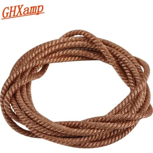 GHXAMP 1Meter 36 Stand Copper Lead Wire for 12" 15" 18" 21 Inch PA Subwoofer Woofer Voice coil Speaker Repair DIY
