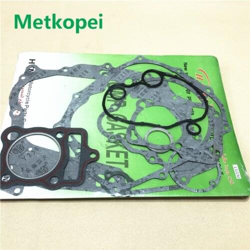Complete Gasket Set CG150 QJ150 162FM for Motorcycle Honda 150cc CG QJ 150 engine seal spare parts include cylinder gasket