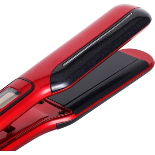 Digital Display Splint Fast-heating Hair Straightener Ceramic No Hurt Hair Generation Rotary Electric Hair Straightening Iron